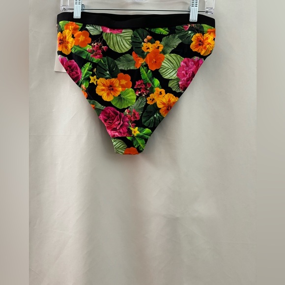 Andie Swim The Banded Cheeky Bottom Tropical Floral L - Picture 2 of 6